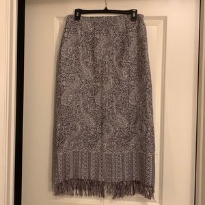Vintage Paisley Skirt